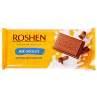 Шоколад молочний ТМ "Roshen"; Маса нетто: 90г