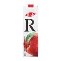 Персиковий нектар з м'якоттю ТМ "Rich"; Об'єм: 1л