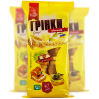 Грінки святкові "Міні"; Маса нетто: 100г, (40шт)