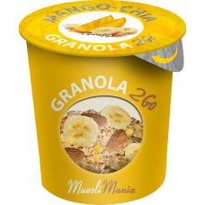 Гранола "MANGO – CHIA GRANOLA 2 GO"; Маса нетто: 70г