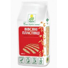 Пластівці вівсяні; Маса нетто: 400 г 