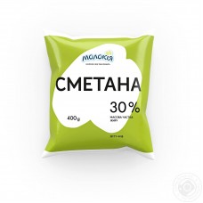 Сметана "Молокія" 30%; Об'єм: 400г