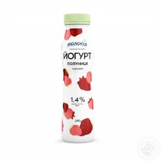 Йогурт "Полуниця" 1,4%; Об'єм: 290г