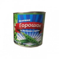 Горошок консервований; Об'єм: 420г