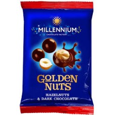 Фундук у чорному шоколаді "Golden Nut"; Маса нетто: 50г