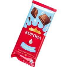 Шоколад молочний "Корона"; Маса нетто: 85г