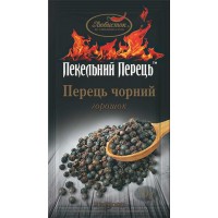 Перець чорний горошок ТМ "Любисток"; Маса нетто: 50г