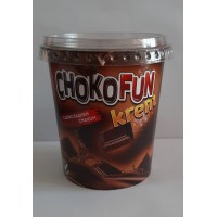 Шоколадна паста "CHOKOFUN" з шоколадним смаком; Маса нетто: 400г