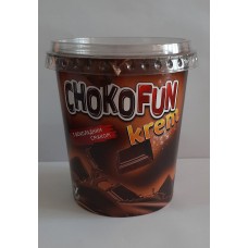 Шоколадна паста "CHOKOFUN" з шоколадним смаком; Маса нетто: 400г